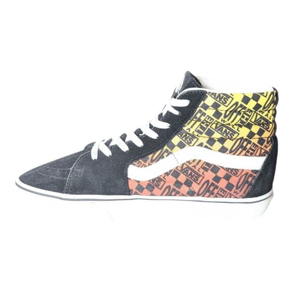 VANS Sk8-Hi 'Logo Flake' Sneakers Size 9.5 - Picture 6 of 11